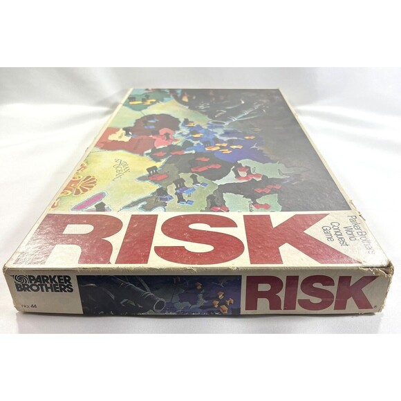 Vintage 1980 RISK World Conquest Parker Brothers Board Game Complete - Picture 12 of 16